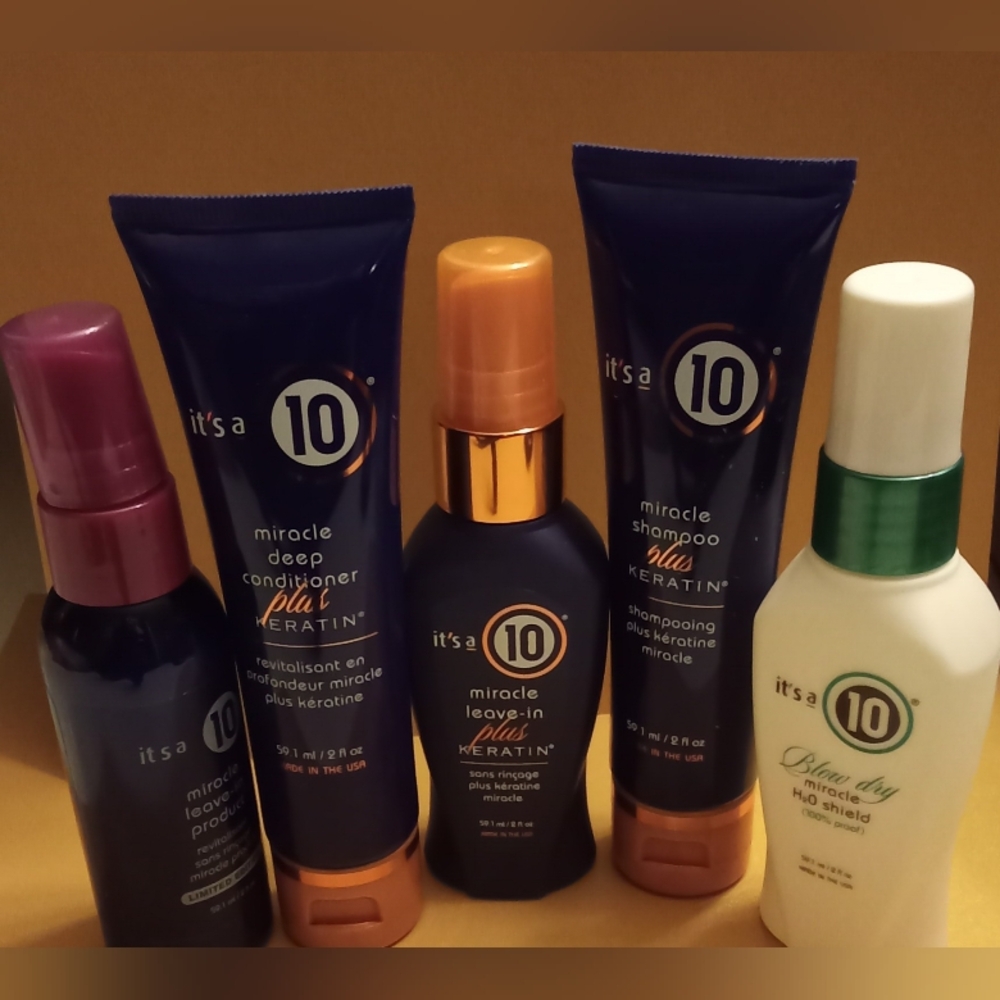 It's a 10 Haircare Set